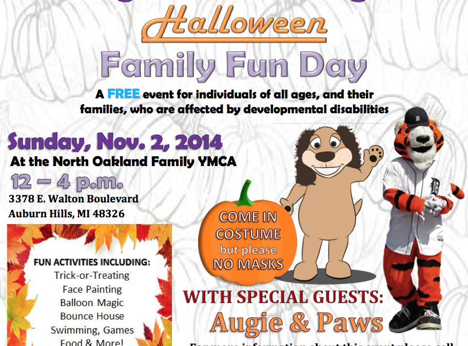 Halloween Family Fun Day Flier